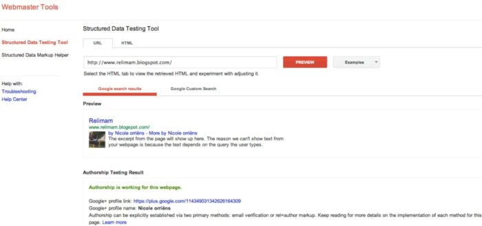 google authorship