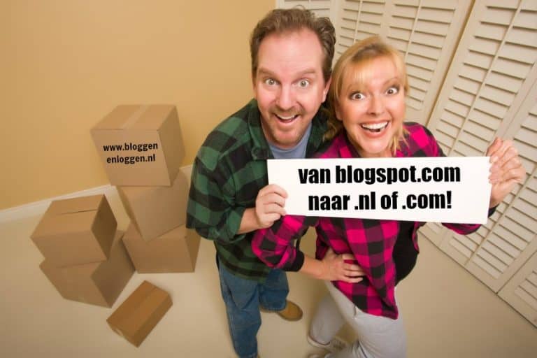 Hoe schakel je blogspot.com door naar je .nl adres?