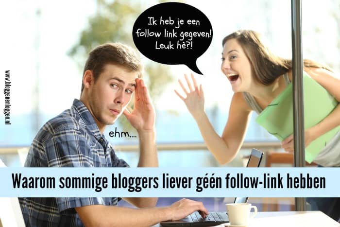 Hoe maak je links in je blogroll no follow?