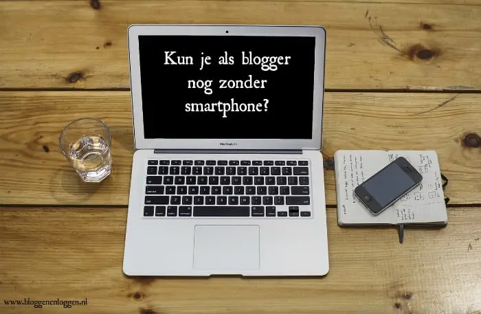bloggen met smartphone