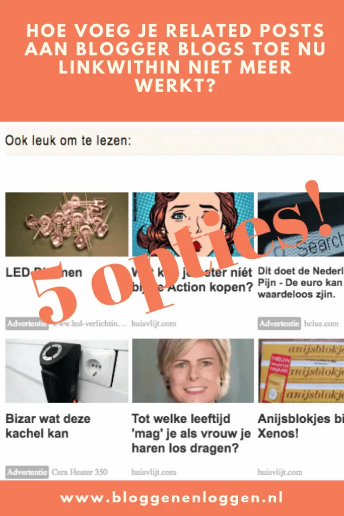 related posts op Blogger