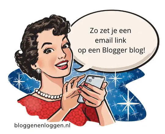 Hoe zet je een email link op een Blogger blog?