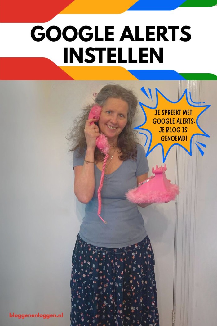 google alerts instellen