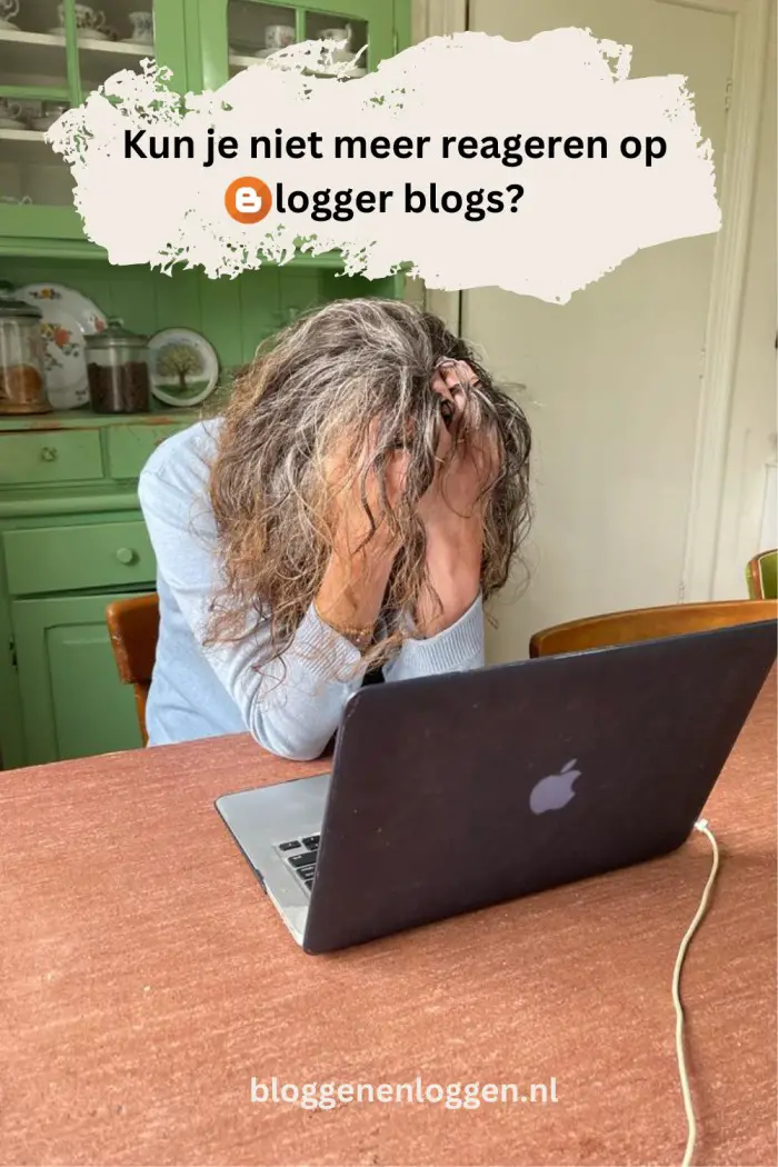 Kun je niet meer reageren op Blogger blogs?