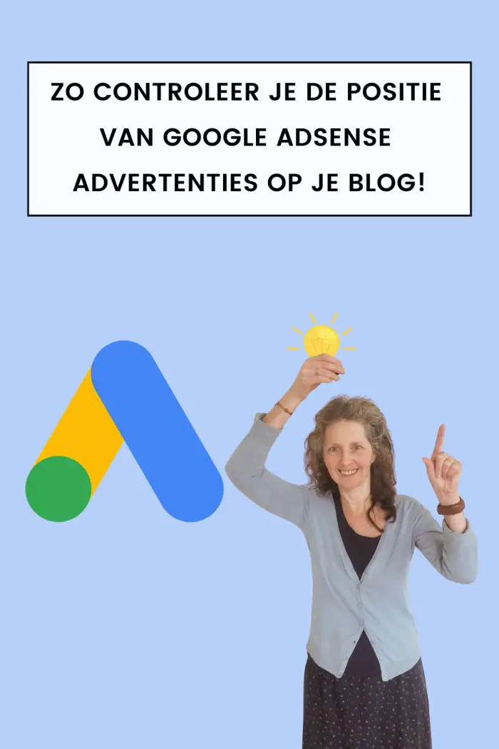 Hoe bepaal je de positie van Google ads op een Blogger blog?