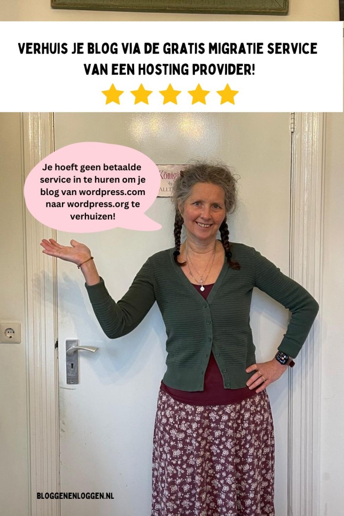 blog verhuizen