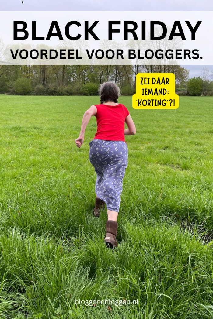 black friday voordeel voor bloggers
