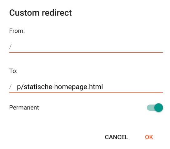 statische homepage blogger blog