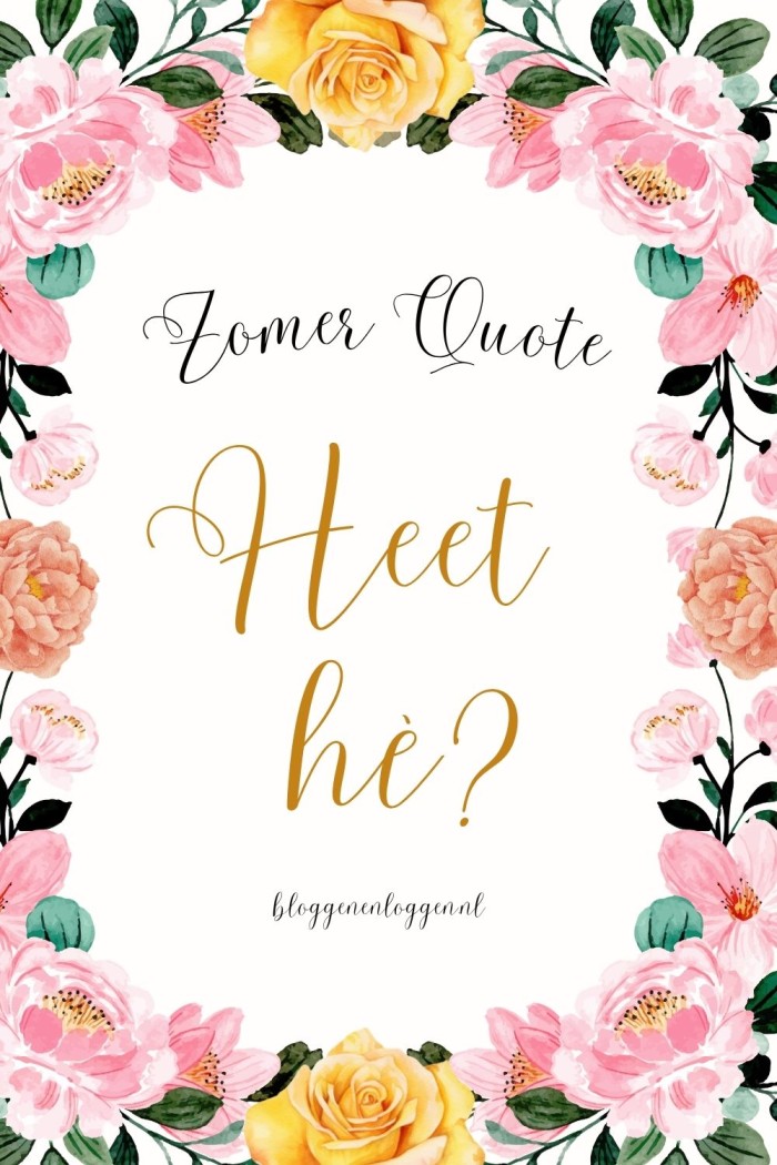 zomer quote